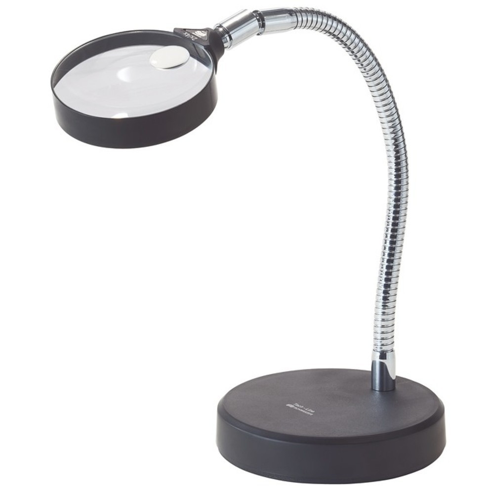 Produktabbildung: SCHWEIZER Standleseglas Tech-Line, Vergrößerung 2x/4x, Linsen-Ø 90/20 mm