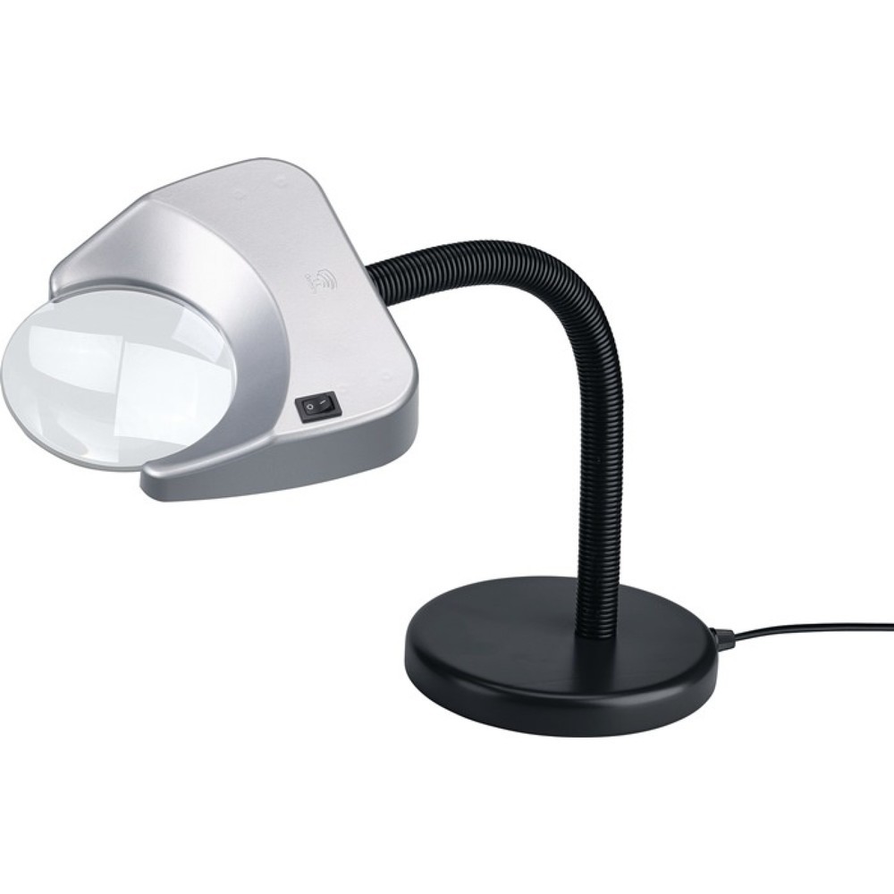 Produktabbildung: SCHWEIZER Standlupenleuchte Tech-Line, LED, Vergrößerung 2x, Linsen-Ø 120 mm