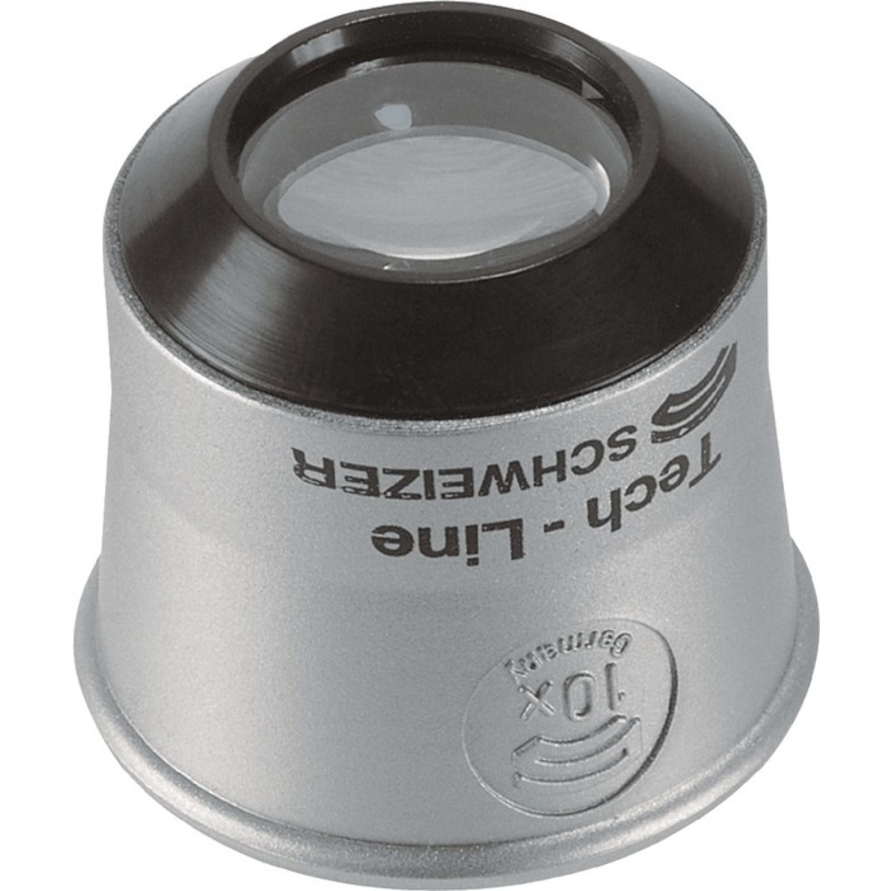 Produktabbildung: SCHWEIZER Uhrmacherlupe Tech-Line, Vergrößerung 6x, Linsen-Ø 22,8 mm