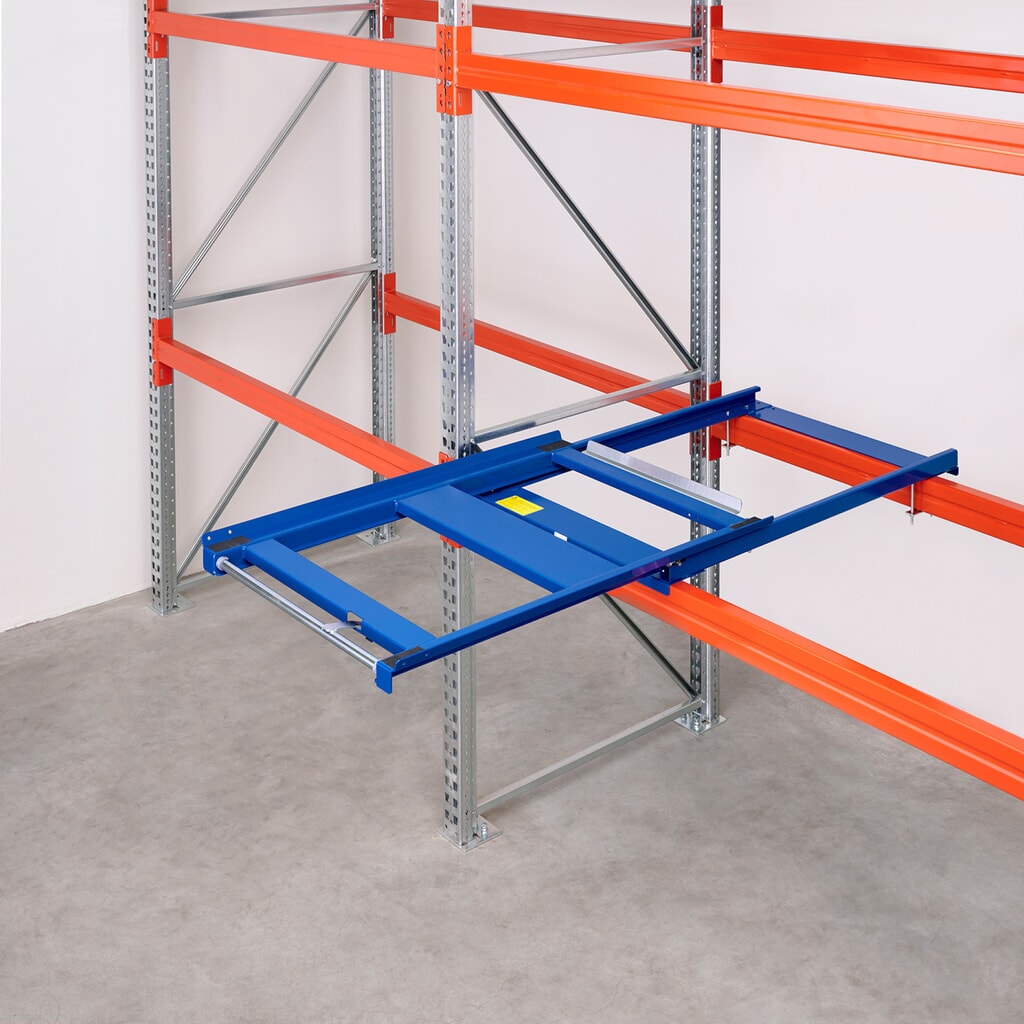 Produktabbildung Nr. 3: Schwerlast-Palettenauszug, Tragkraft 600 kg, 70 % Auszugstiefe