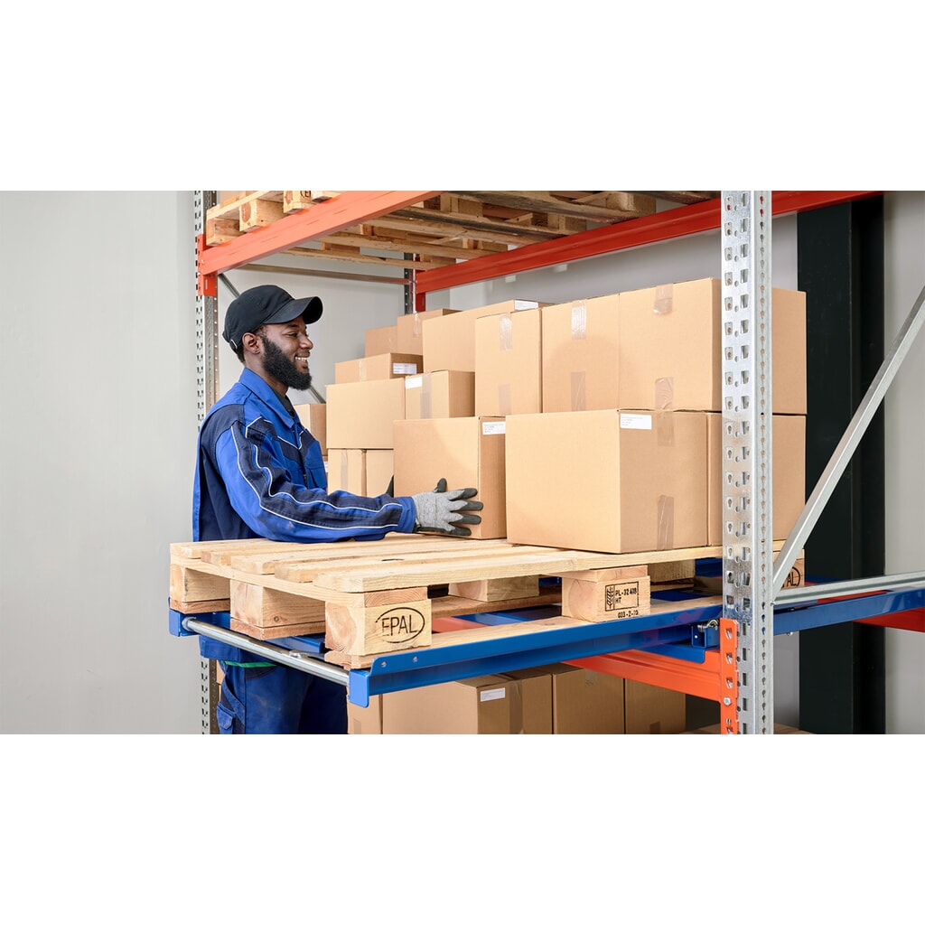 Produktabbildung Nr. 5: Schwerlast-Palettenauszug, Tragkraft 600 kg, 70 % Auszugstiefe