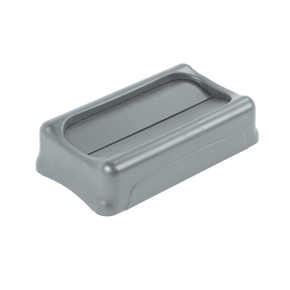 Produktabbildung: Schwingdeckel für Rubbermaid Slim Jim®, grau