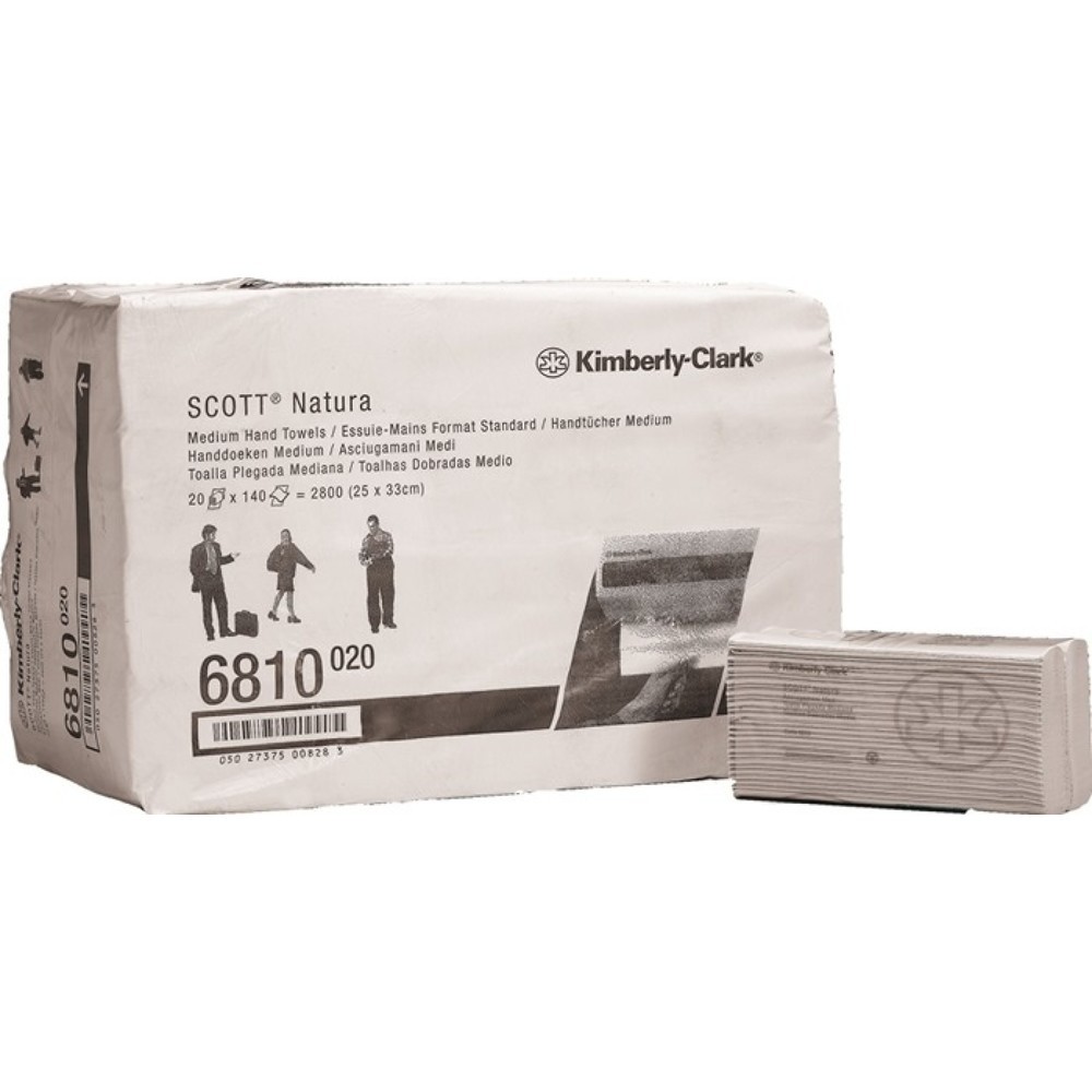 Produktabbildung: SCOTT Handtuch Scott 6810 2-lagig weiß