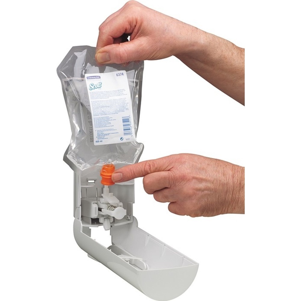 Produktabbildung: SCOTT Toilettensitzreiniger 6374, 6 x 0,4 l, Beutel