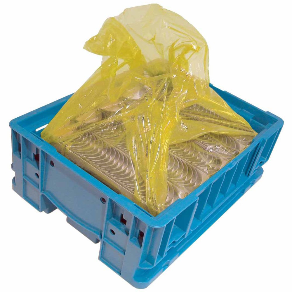 Produktabbildung: Seitenfaltenbeutel mit VCI-Korrosionsschutz, HxB 500 x 430 mm