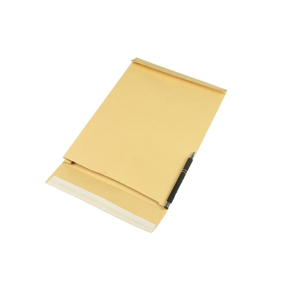 Produktabbildung Nr. 2: Seitenfaltentasche 229 x 324mm, 130g/qm, braun, 1 VE = 250 Stk