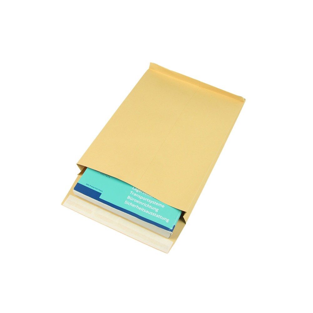 Produktabbildung Nr. 3: Seitenfaltentasche 229 x 324mm, 130g/qm, braun, 1 VE = 250 Stk