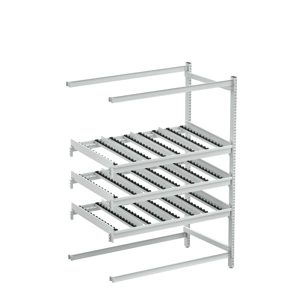 Produktabbildung: Seitliches Verlängerungsgestell für TRESTON Bereitstellregal FIFO, ESD, HxBxT 1.860 x 1.385 x 805 mm