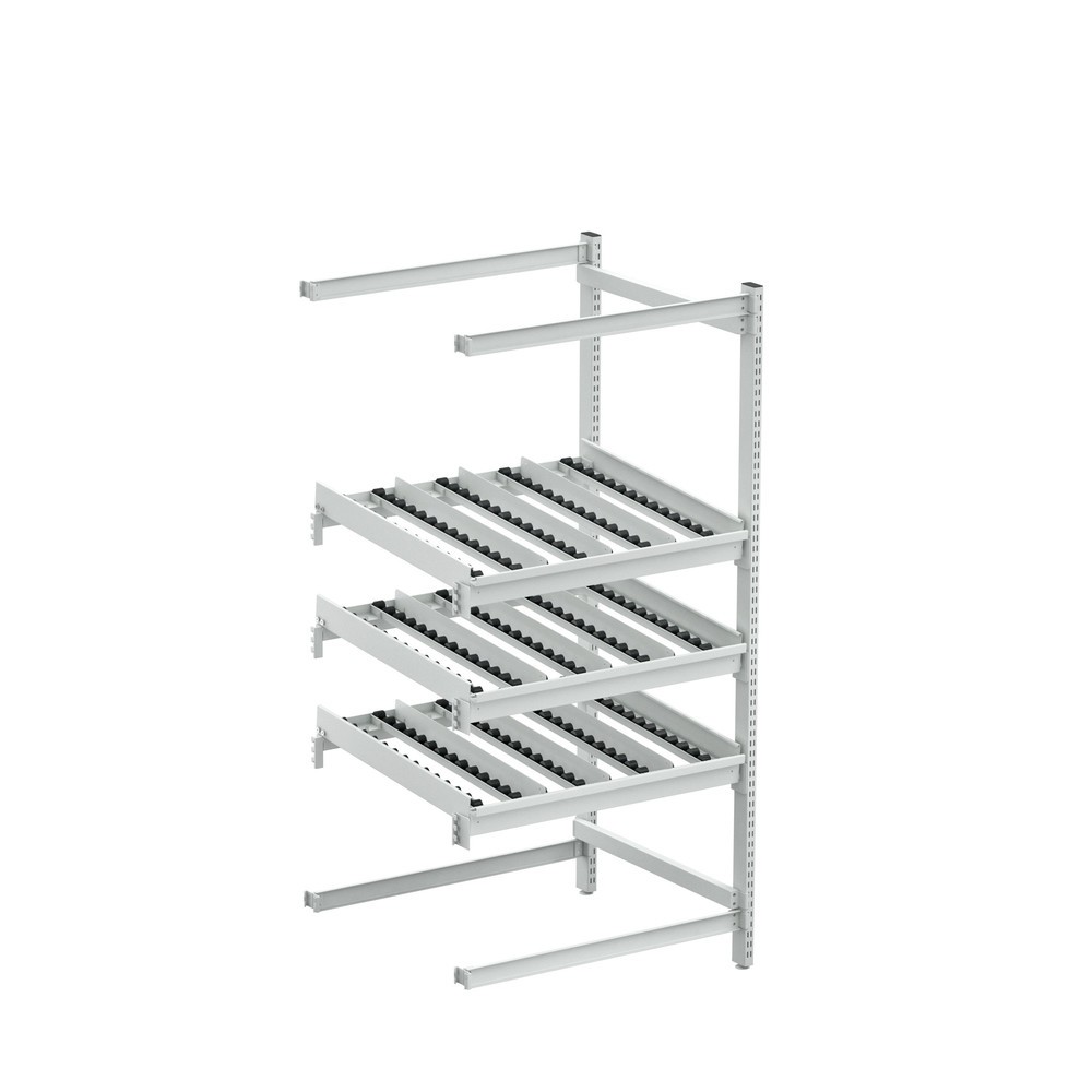 Produktabbildung: Seitliches Verlängerungsgestell für TRESTON Bereitstellregal FIFO, ESD, HxBxT 1.860 x 933 x 805 mm