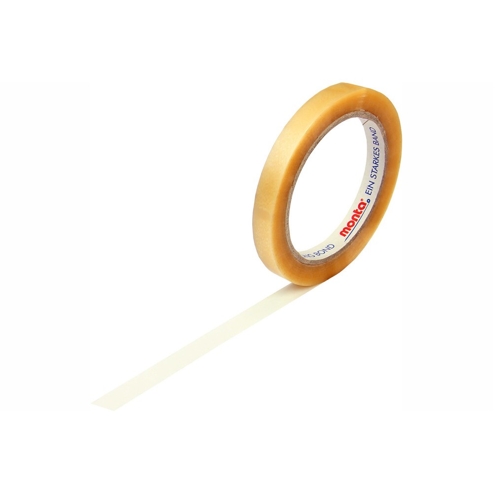 Produktabbildung: Selbstklebefilm, 15 mm breit x 66 lfm, transparent, 54µ