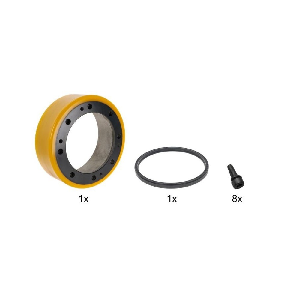 Produktabbildung: Self-Service-Kit für Elektro-Hubwagen Ameise® PTE 1.1 - Antriebsradwechsel, 11-teilig