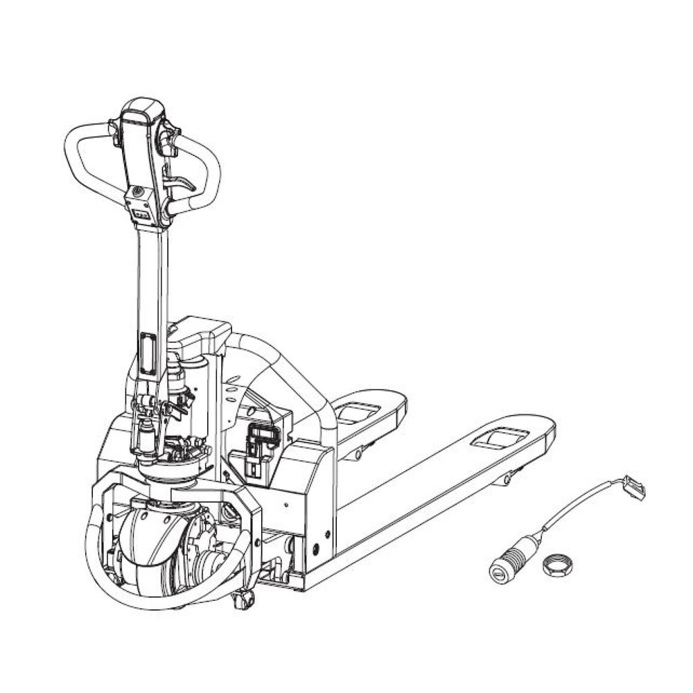 Produktabbildung Nr. 2: Self-Service-Kit für Elektro-Hubwagen Ameise® PTE 1.3 - Schlüsselschalterwechsel, 2-teilig