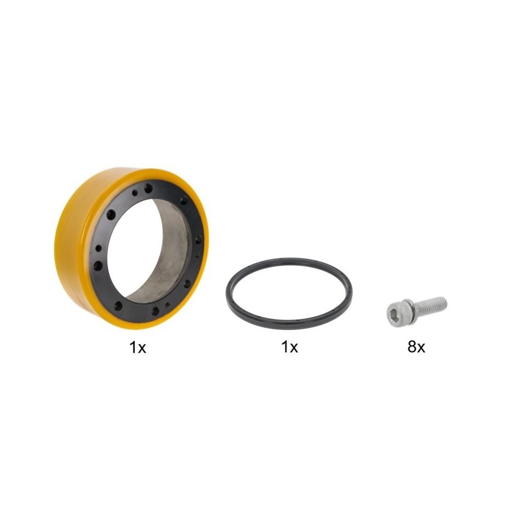 Produktabbildung: Self-Service-Kit für Elektro-Hubwagen Ameise® PTE 1.5 - Antriebsradwechsel, 11-teilig
