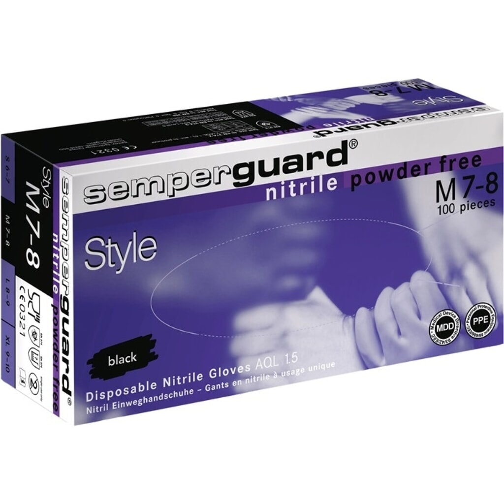 Produktabbildung: SEMPERIT Einw.-Handsch.Semperguard Nitril Style