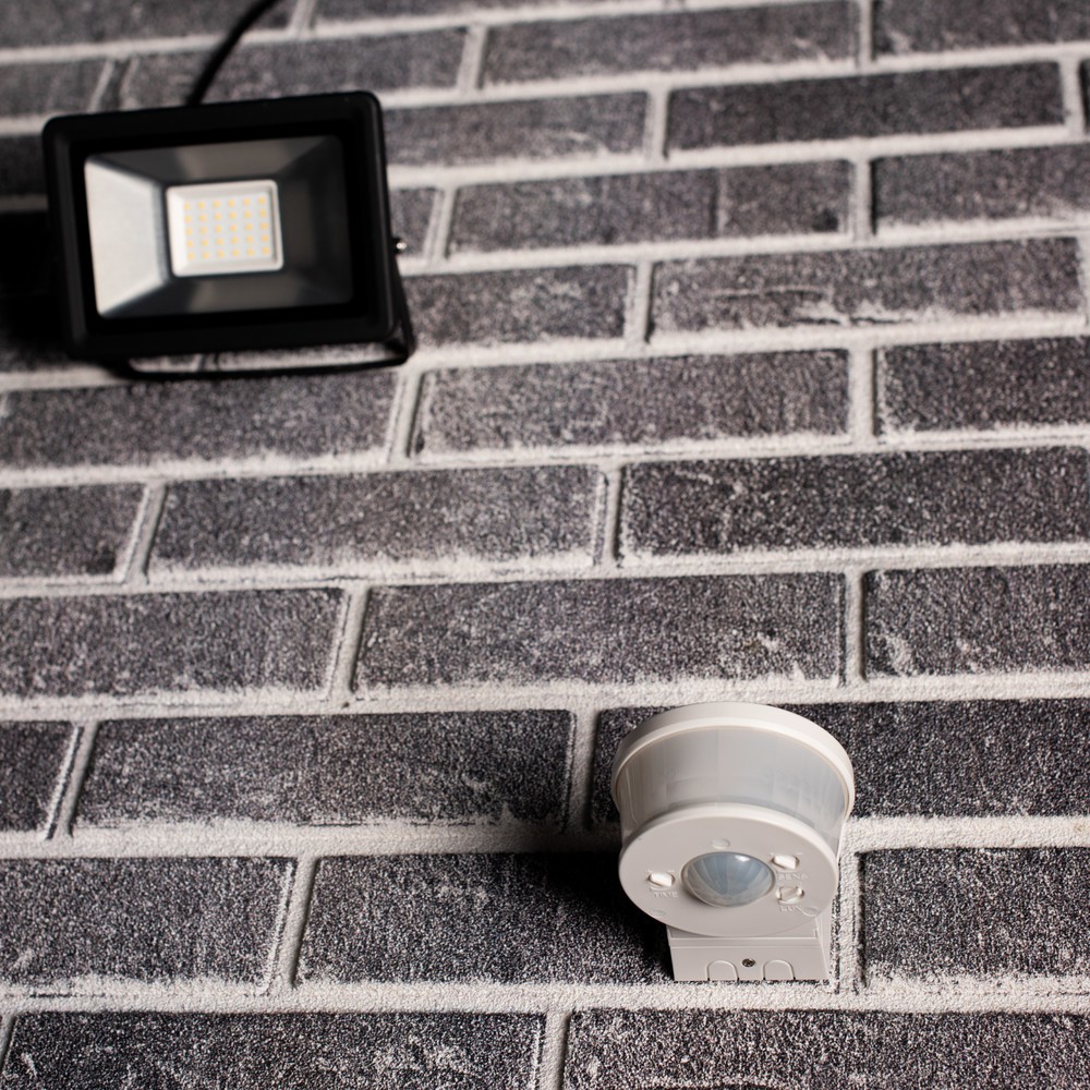 Produktabbildung Nr. 2: Sensor - PIR 270° IP44 - weiß