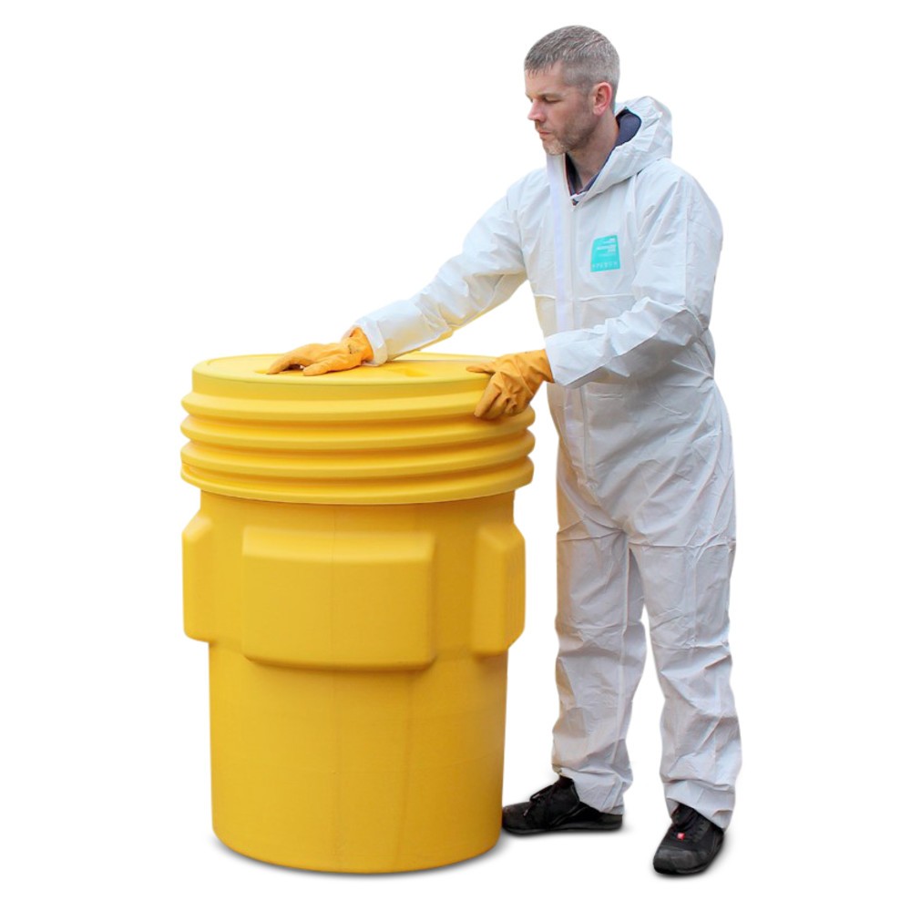 Produktabbildung Nr. 3: Sicherheitsfass aus HDPE, UN-Zulassung, mit Schraubdeckelverschluss, 361 l