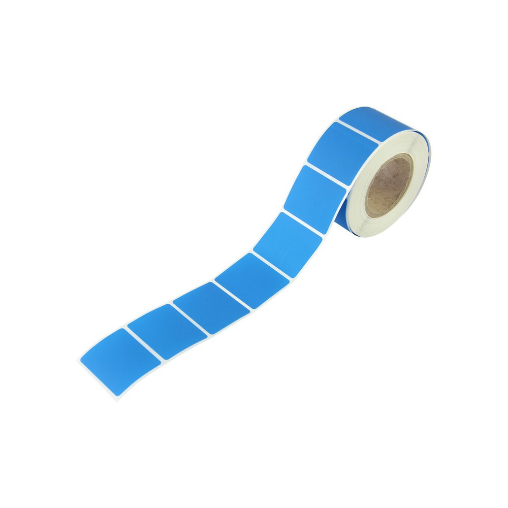 Produktabbildung: Sicherheitssiegel-Etikett 30 x 40mm, blau