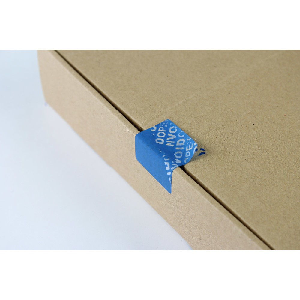 Produktabbildung Nr. 3: Sicherheitssiegel-Etikett 30 x 40mm, blau