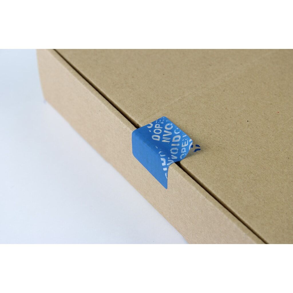 Produktabbildung Nr. 3: Sicherheitssiegel-Etikett 30 x 40mm, blau
