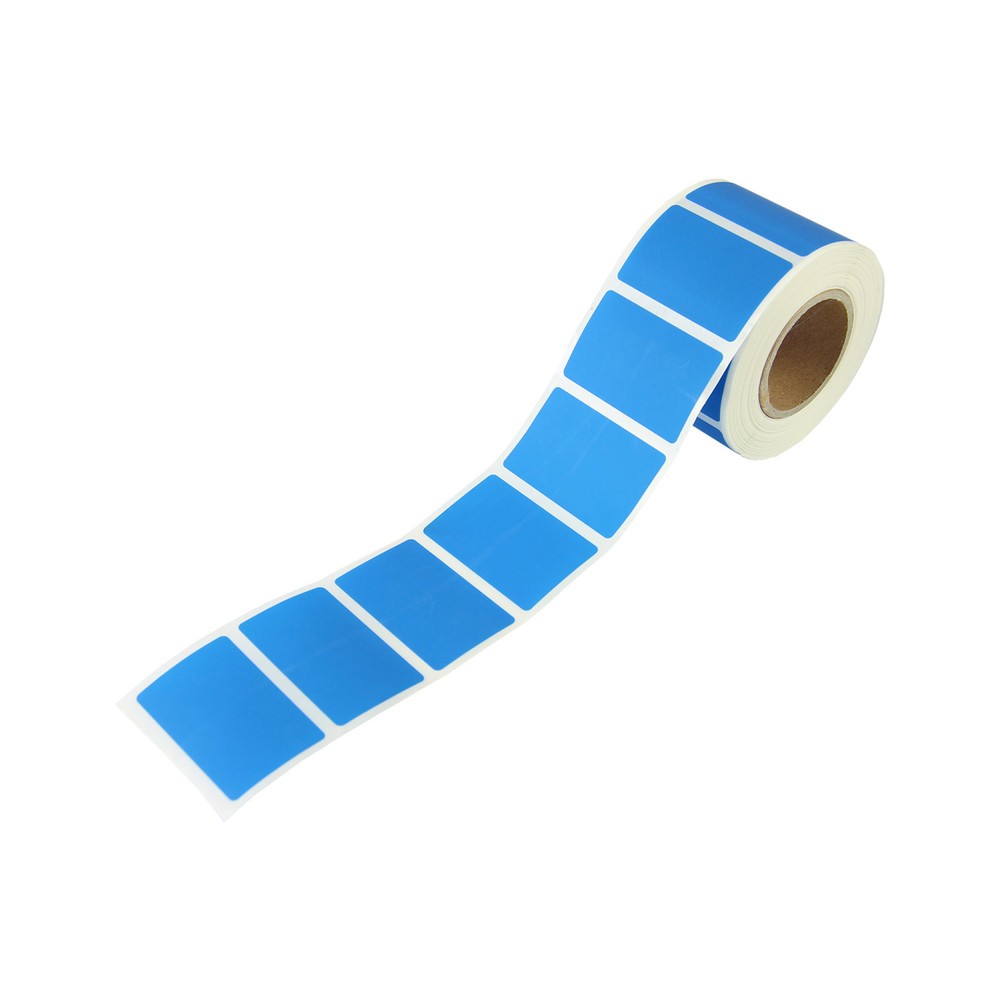 Produktabbildung: Sicherheitssiegel-Etikett 50 x 32mm, blau