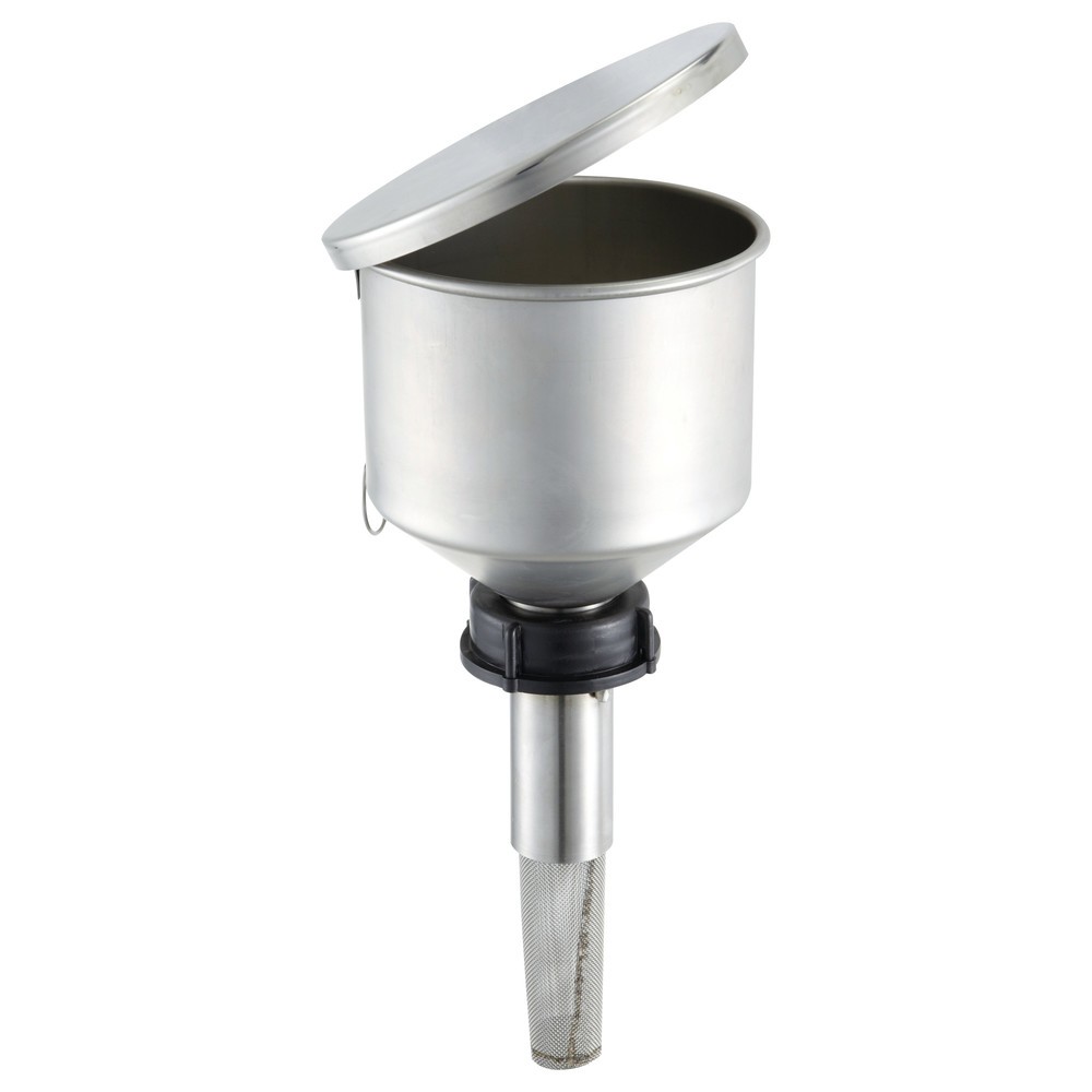 Produktabbildung: Rötzmeier® Sicherheitstrichter Edelstahl, für Stutzen DIN 61