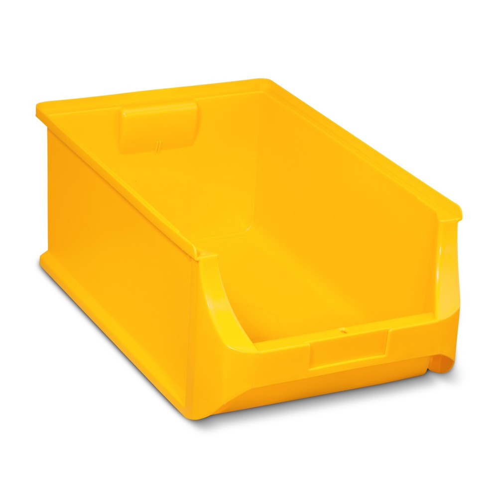 Produktabbildung: Allit Sichtlagerkasten, HxBxT 200 x 310 x 500 mm, gelb