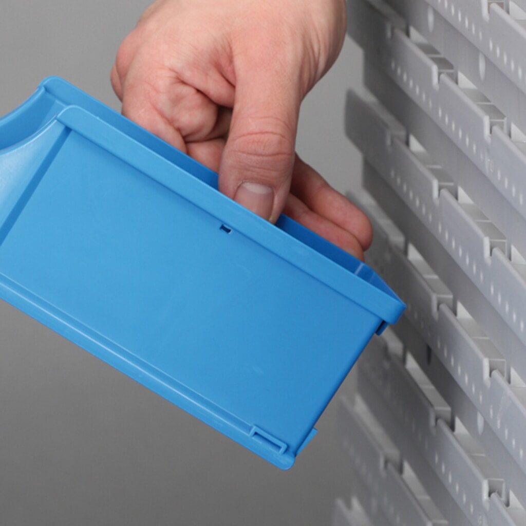 Produktabbildung Nr. 6: Allit Sichtlagerkasten, HxBxT 60 x 102 x 100 mm, blau