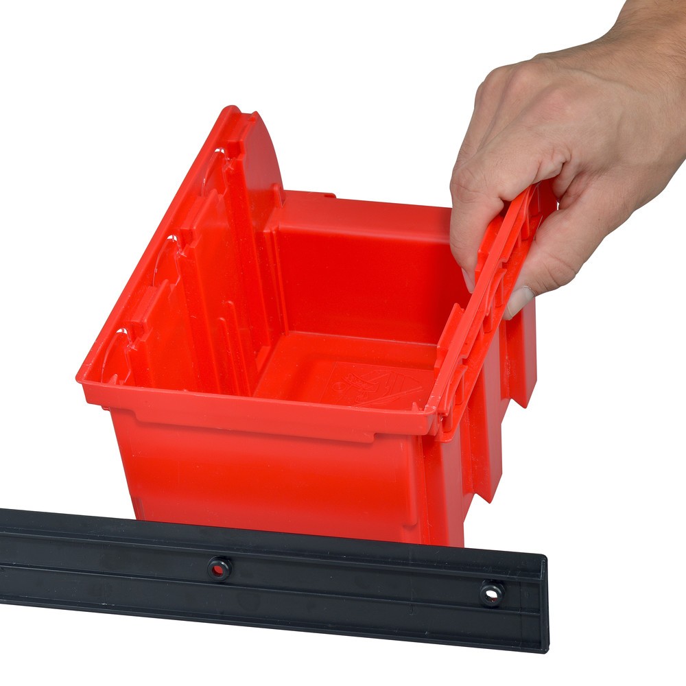 Produktabbildung Nr. 7: Allit Sichtlagerkasten, HxBxT 60 x 102 x 100 mm, rot