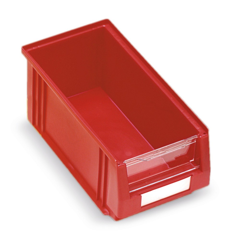Produktabbildung: Sichtlagerkästen aus Polypropylen, HxBxT 125 x 150 x 290 mm, gelb
