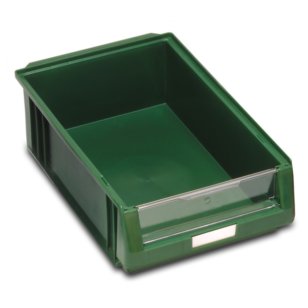 Produktabbildung: Sichtlagerkästen aus Polypropylen, HxBxT 150 x 315 x 500 mm, gelb
