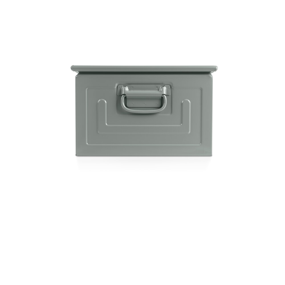 Produktabbildung Nr. 2: Fami Sichtlagerkasten, HxBxT 300 x 450 x 700 mm, Stahlblech, fehgrau, 6 Stk/VE