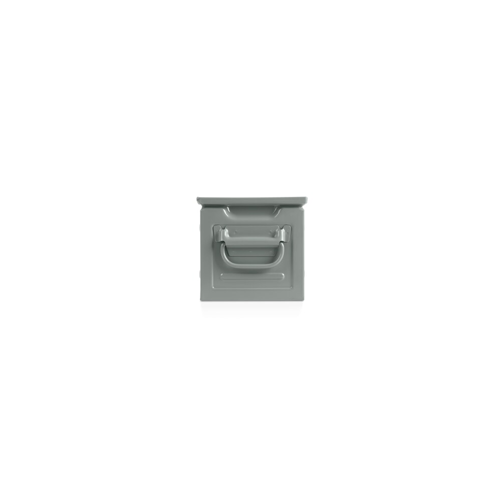 Produktabbildung Nr. 2: Fami Sichtlagerkasten, HxBxT 200 x 200 x 350 mm, Stahlblech, fehgrau, 8 Stk/VE