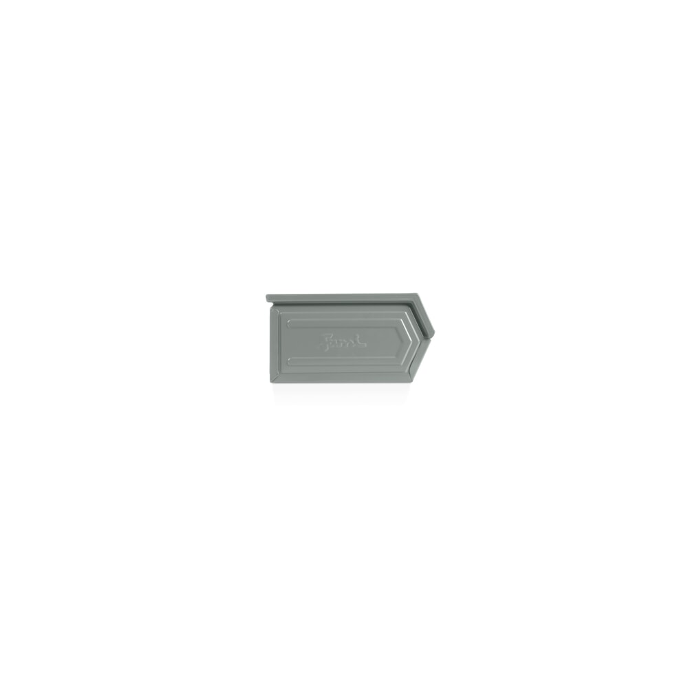 Produktabbildung Nr. 4: Fami Sichtlagerkasten, HxBxT 130 x 140 x 230 mm, Stahlblech, fehgrau, 20 Stk/VE