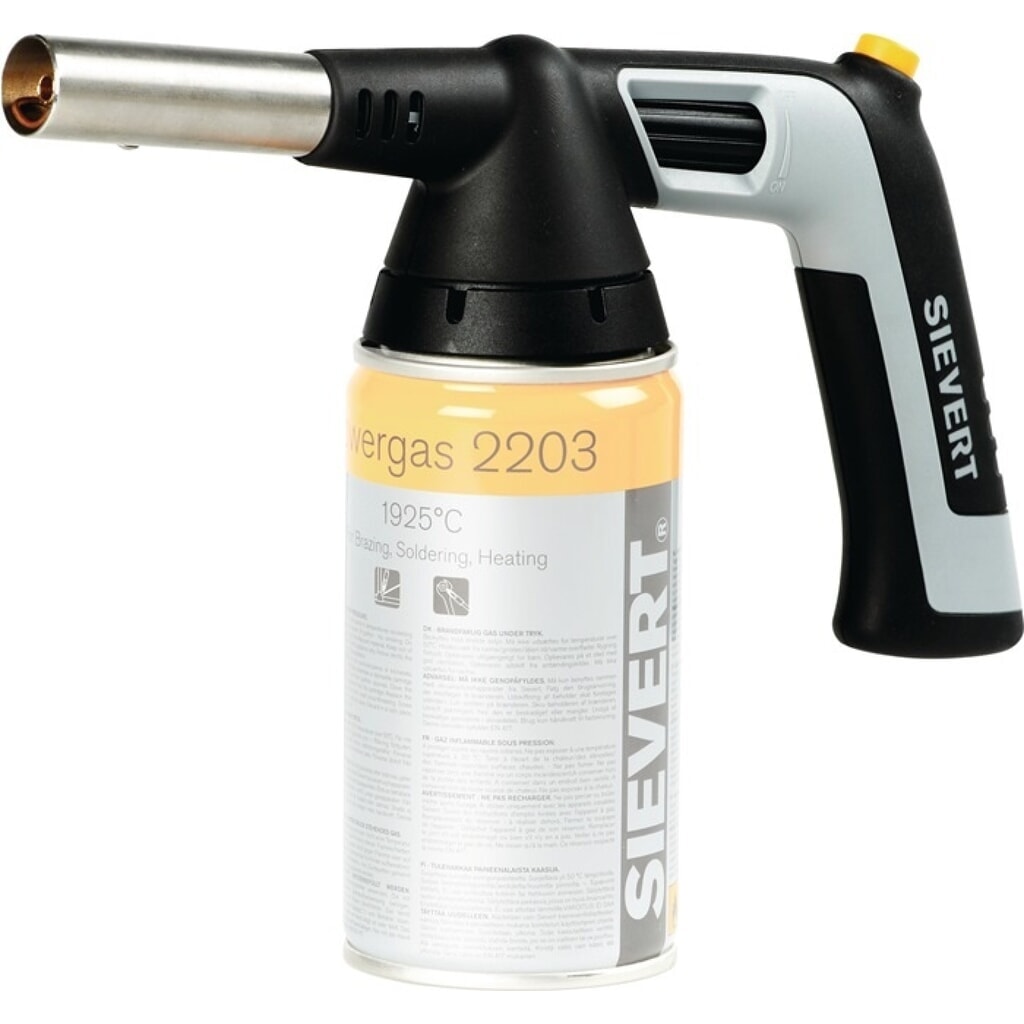SIEVERT Lötlampe Handyjet 2282, 140 g/h, ohne Schraubkartusche, 1,8 kW Produktabbildung: SIEVERT Lötlampe Handyjet 2282, 140 g/h, ohne Schraubkartusche, 1,8 kW