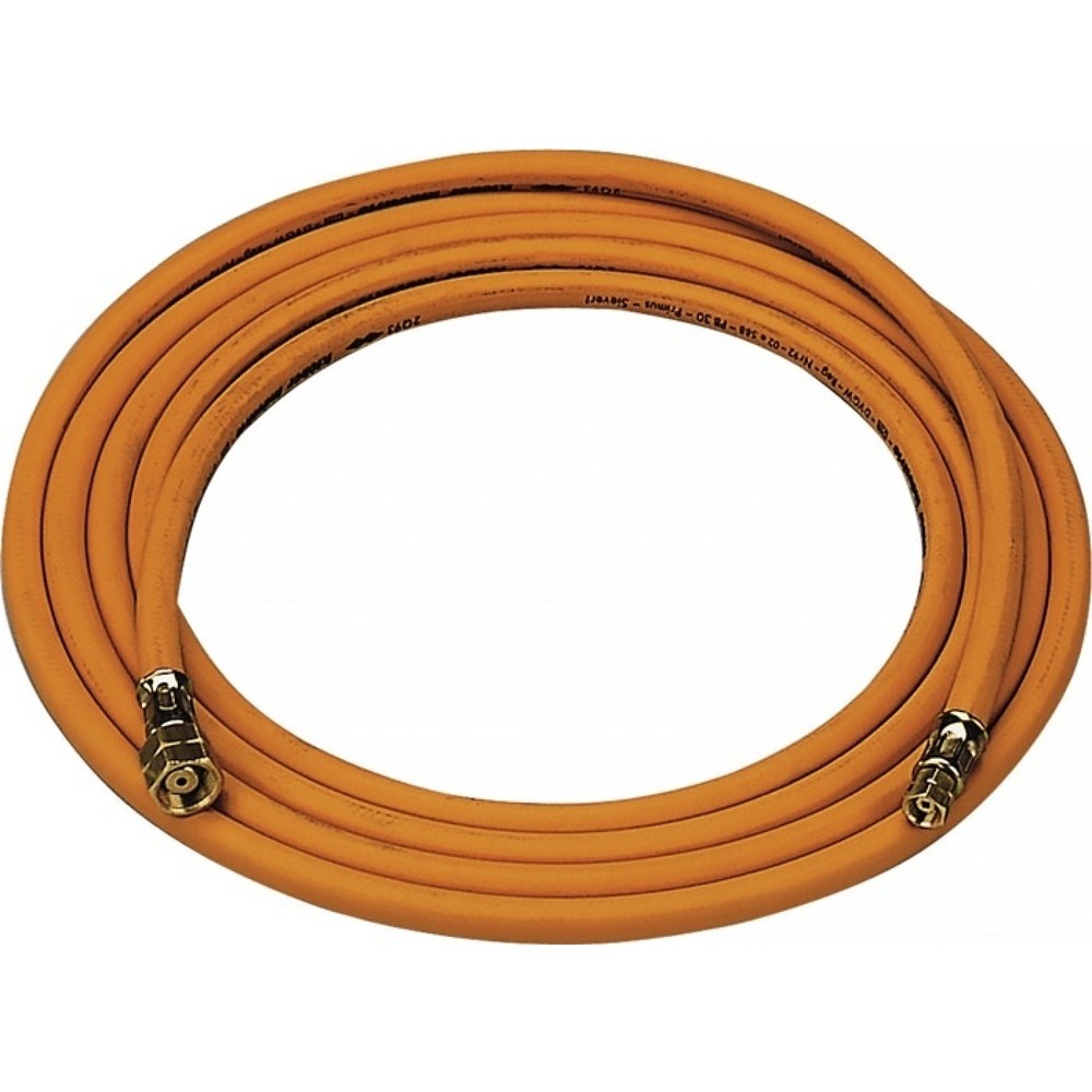 Produktabbildung: SIEVERT Propangasschlauch, G3/8″ LH x G3/8″ LH Hochdruck, 4x4mm, Länge 2 m