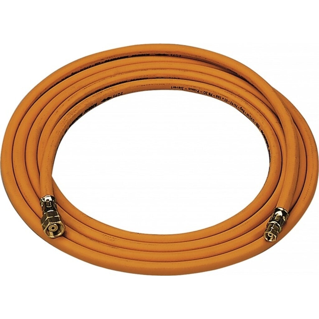 Produktabbildung: SIEVERT Propangasschlauch, G3/8″ LH x G3/8″ LH Hochdruck, 4x4mm, Länge 2 m