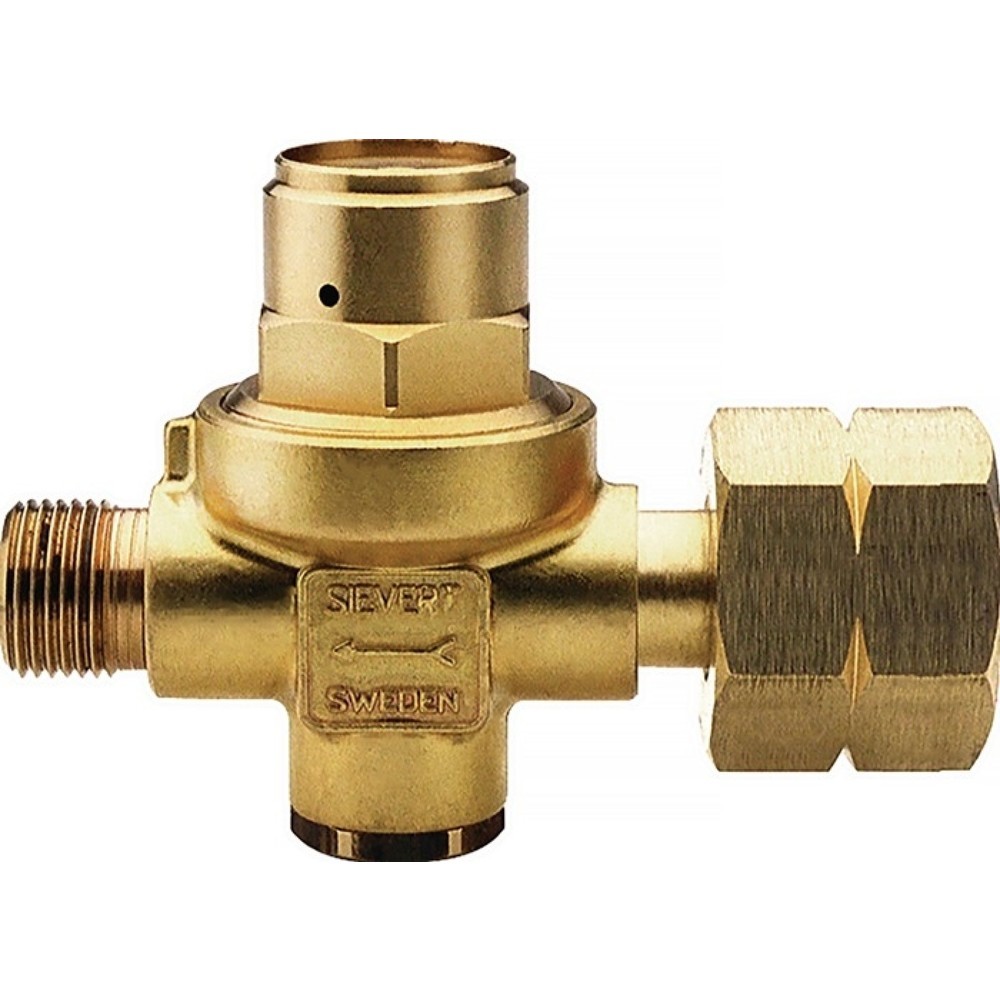 Produktabbildung: SIEVERT Propankleindruckregler, ohne Manometer, 2 bar 6 kg/h G 3/8" LH