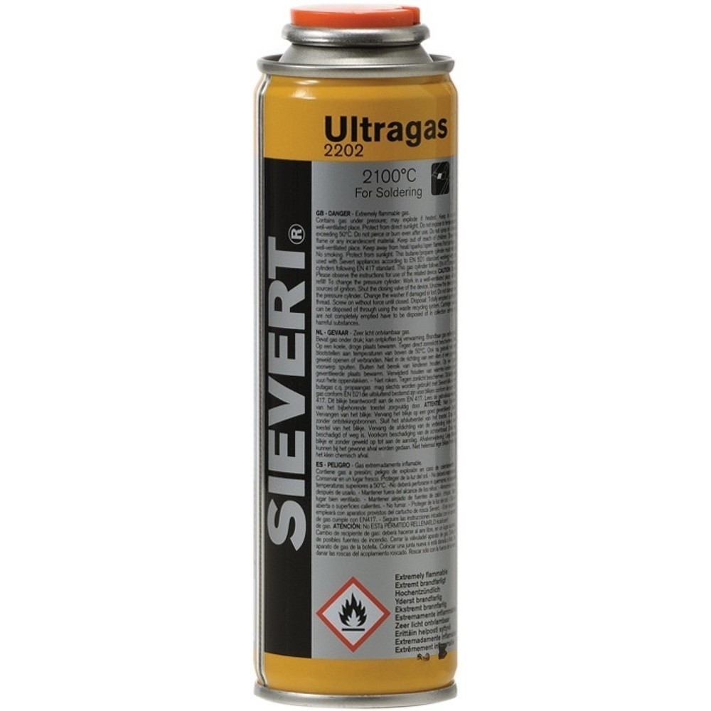 Produktabbildung: SIEVERT Schraubkartusche Ultragas 2202, 60 g 210 ml, 2100 °C