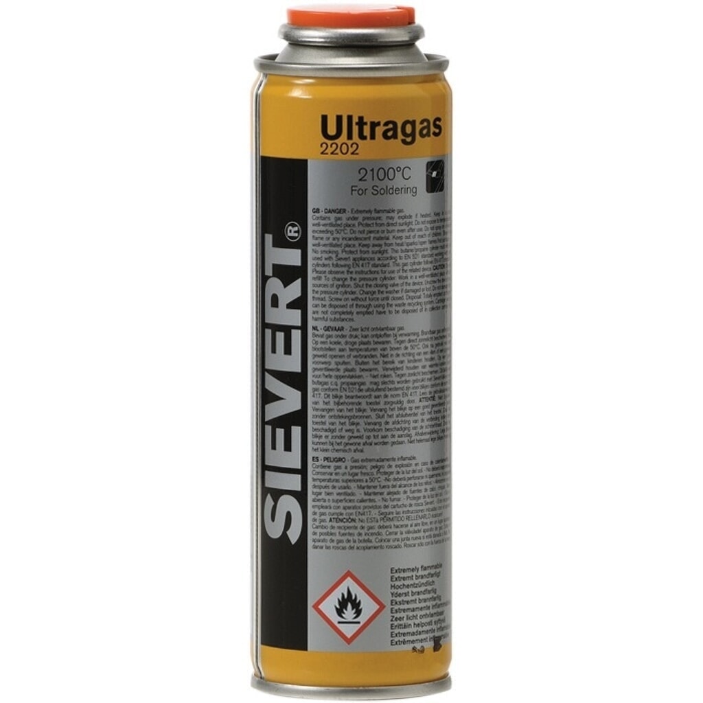 Produktabbildung: SIEVERT Schraubkartusche Ultragas 2202, 60 g 210 ml, 2100 °C