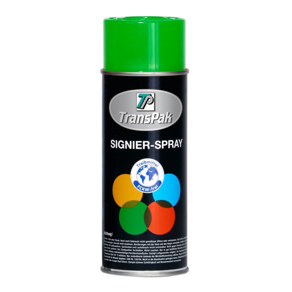 Produktabbildung: Signierspray grün