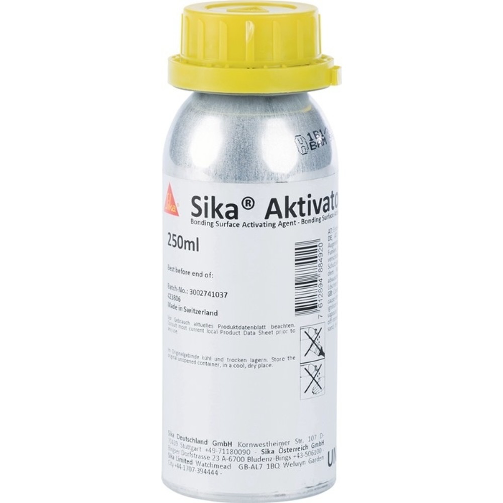 Produktabbildung: SIKA Aktivator 205, farblos, klar, lösemittelhaltig, Dose, 250 ml