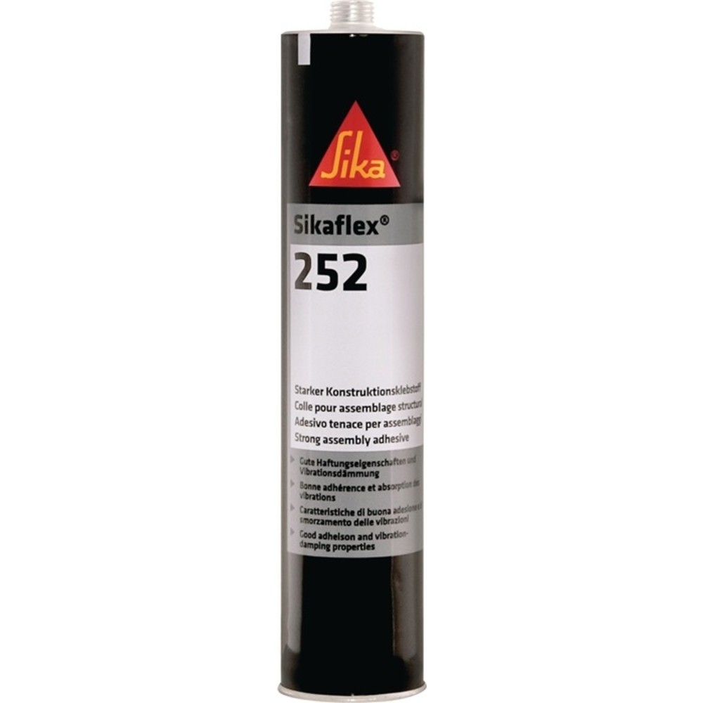 Produktabbildung Nr. 2: SIKA Konstruktionsklebstoffflex®-252 schwarz 300 ml Kartusche SIKA