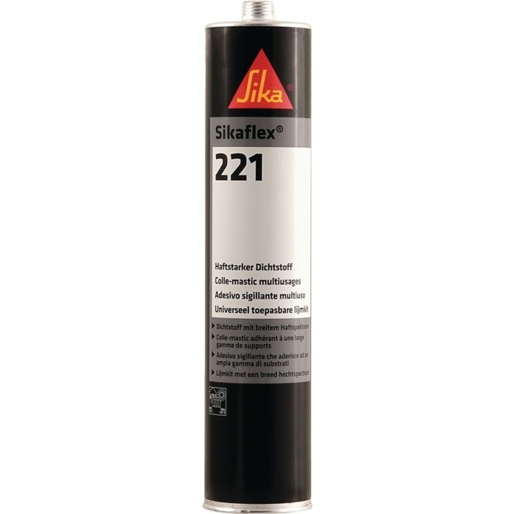 Produktabbildung: SIKAFLEX Polyurethandichtstoff®-221 300 ml uniweiß Kartusche SIKA