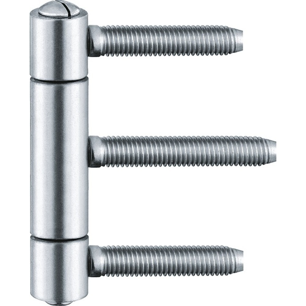 Produktabbildung: SIMONSWERK Einbohrband BAKA C 1-15 WF, 60 kg, 3-teilig vernickelt, DIN links / rechts Holztüren