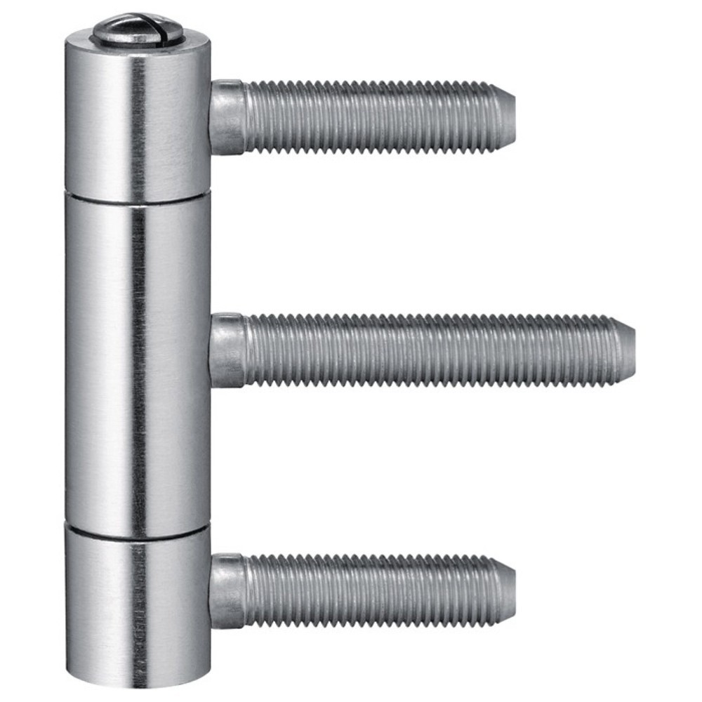 Produktabbildung: SIMONSWERK Einbohrband BAKA C 1-20 WF, 100 kg Stiftsicherung ja, 3-teilig topzink, DIN links / rechts Holztüren