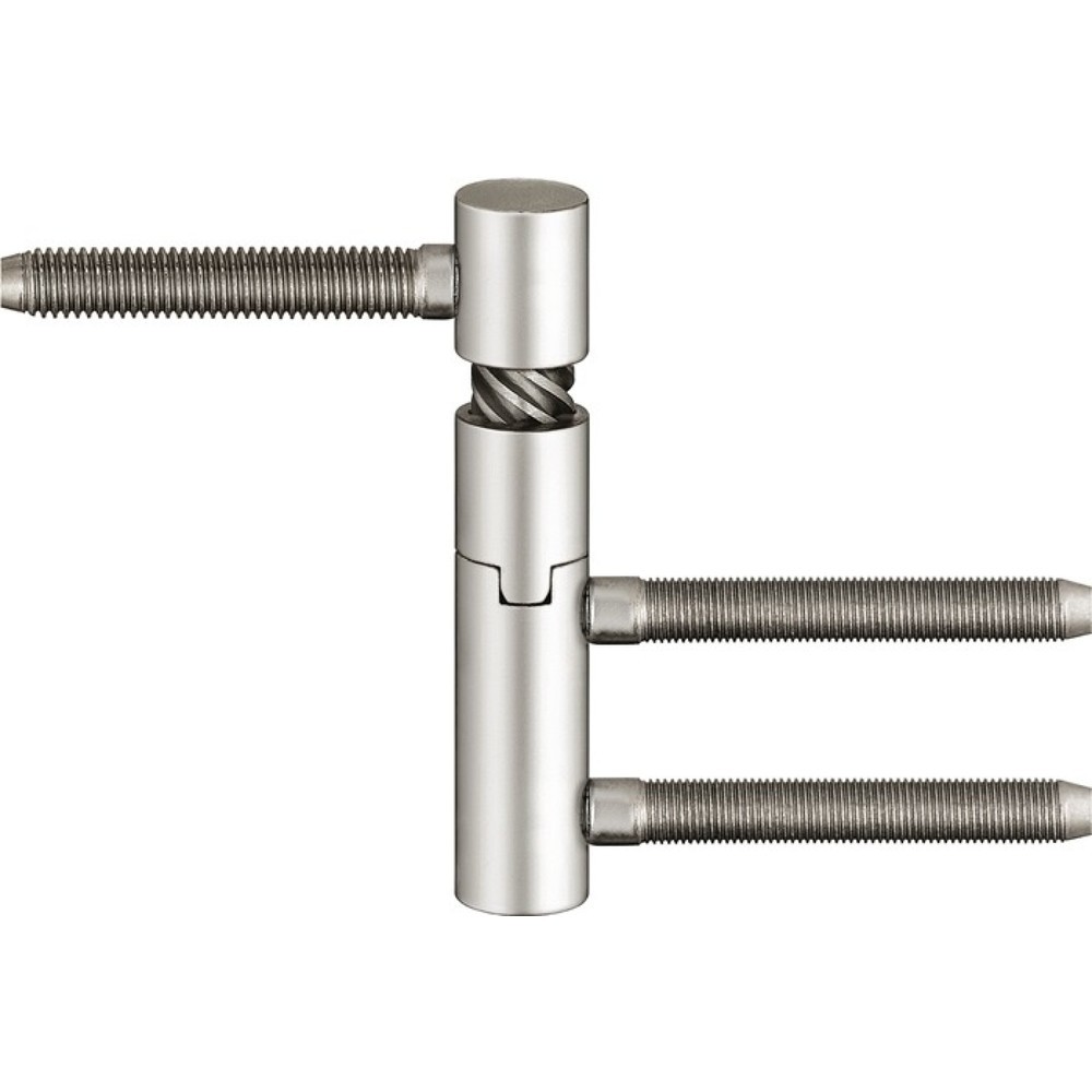 Produktabbildung: SIMONSWERK Einbohrband steigend V 5450, 40 kg, steigend vernickelt, DIN rechts Holztüren