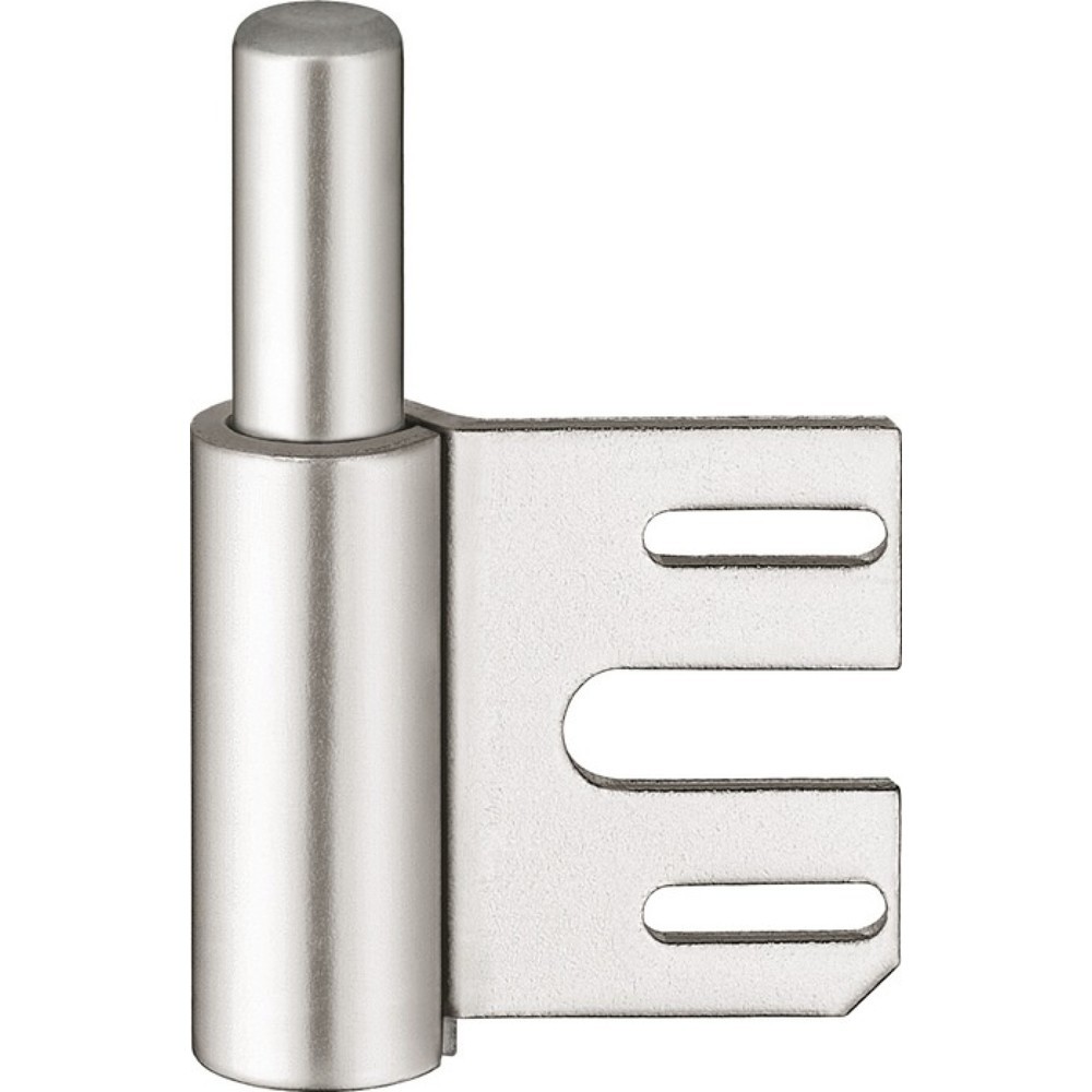 Produktabbildung: SIMONSWERK Rahmenteil V 8100, für 2-teilig Stahlzargen, Stahl vernickelt
