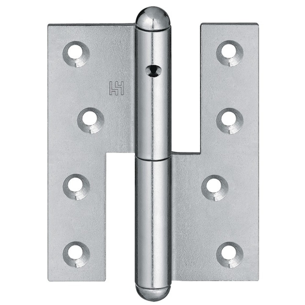 Produktabbildung: SIMONSWERK Türband Q1, ungefälzte Holzflügel, Stahl verzinkt, Rollenlänge 140 mm DIN rechts