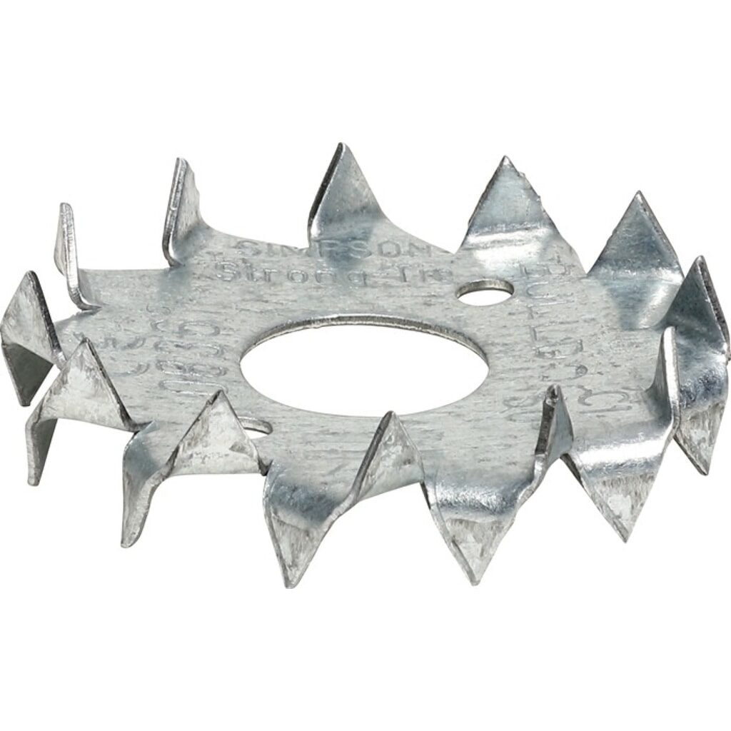 Holzverbinder Bulldog C1-62-B D62/21mm sendzimierverzinkt SIMPSON STRONG TIE Produktabbildung: Holzverbinder Bulldog C1-62-B D62/21mm sendzimierverzinkt SIMPSON STRONG TIE