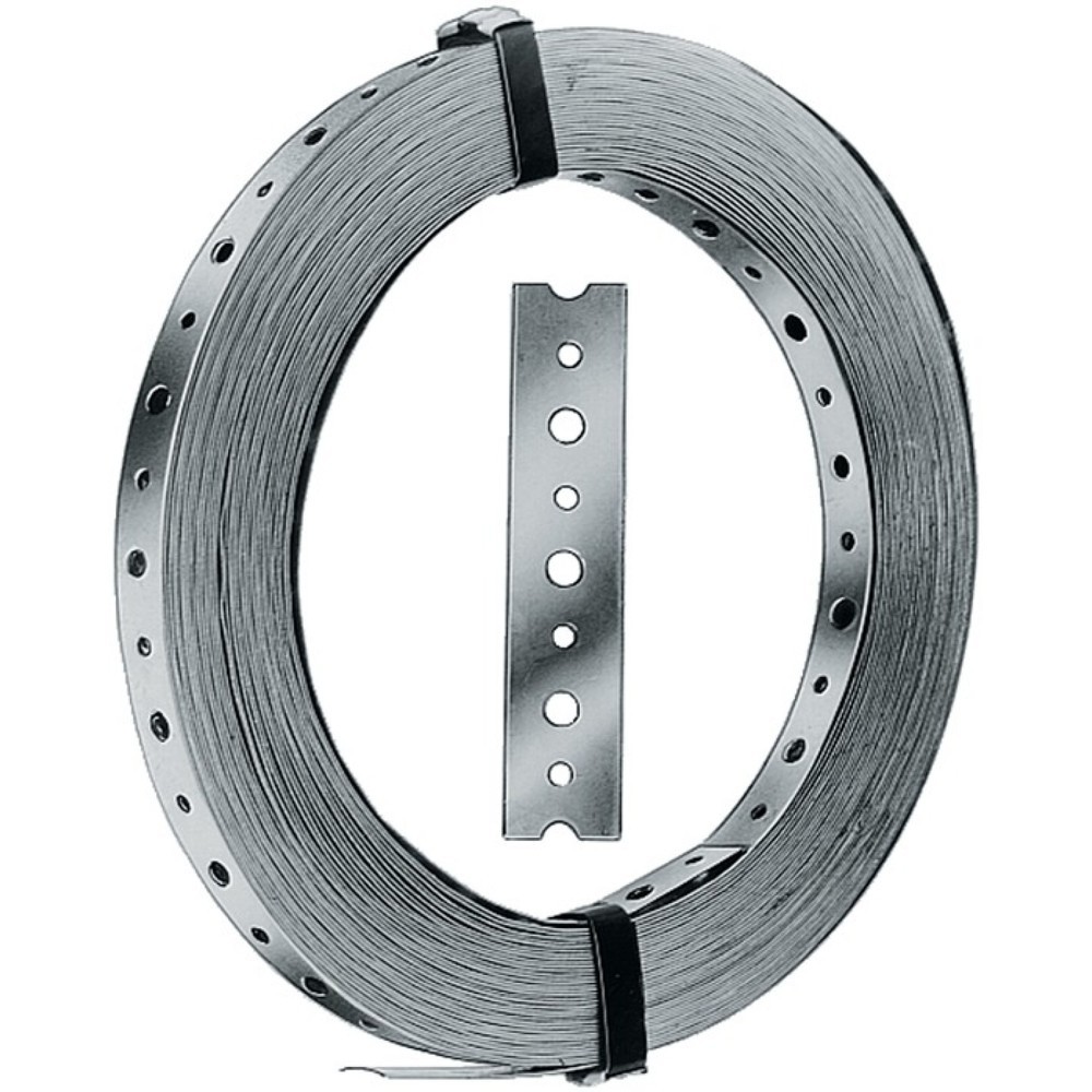 Produktabbildung: SIMPSON STRONG TIE Lochband BAN, feuerverzinkt, Band-B20 x 1mm Länge 25 m